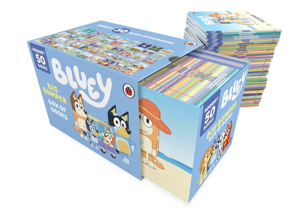 Bluey. Big Bumper Box of Books. 50 Books