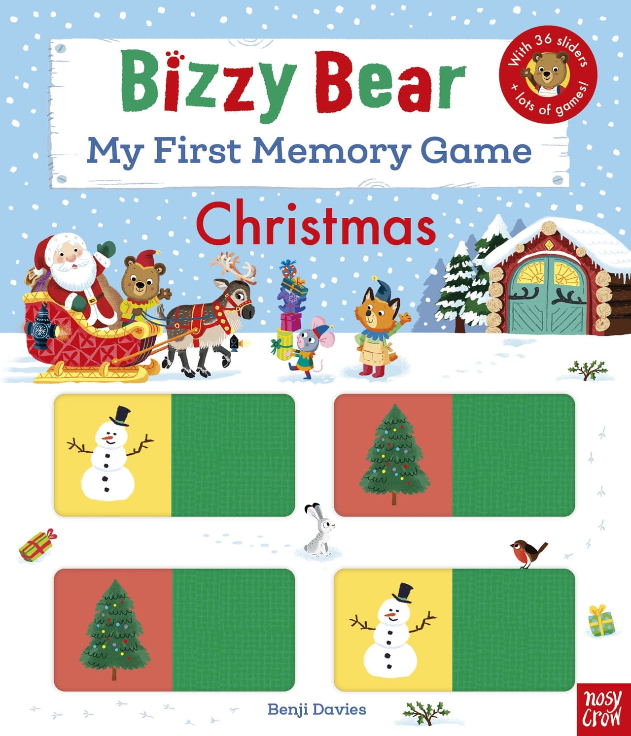 Bizzy Bear. My First Memory Game. Christmas
