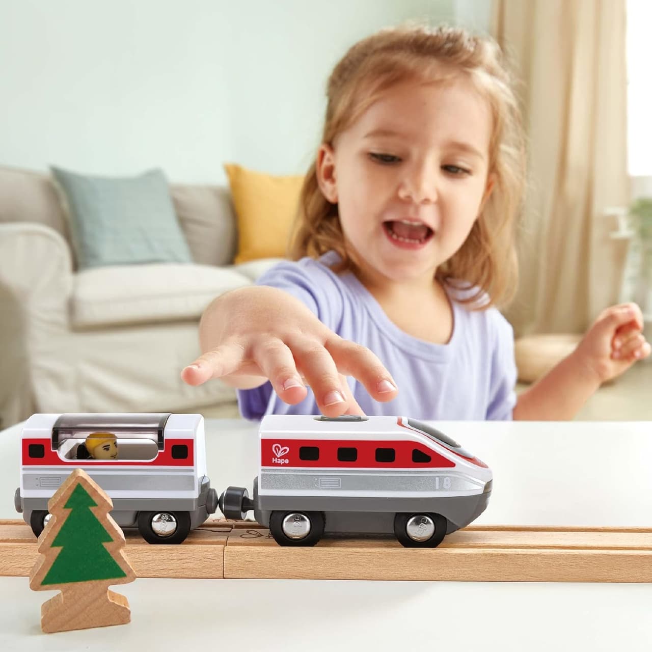 Hape. Intercity Battery Powered Train Set. 3774