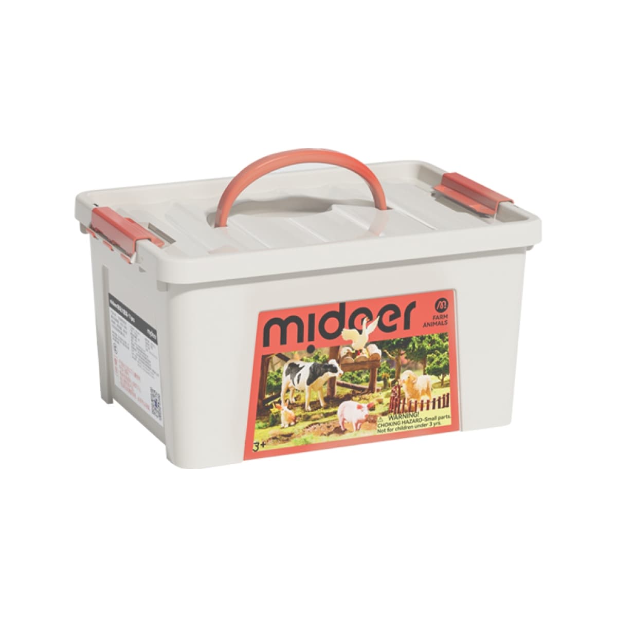 Mideer. Simulation Toy Set. Farm Animals