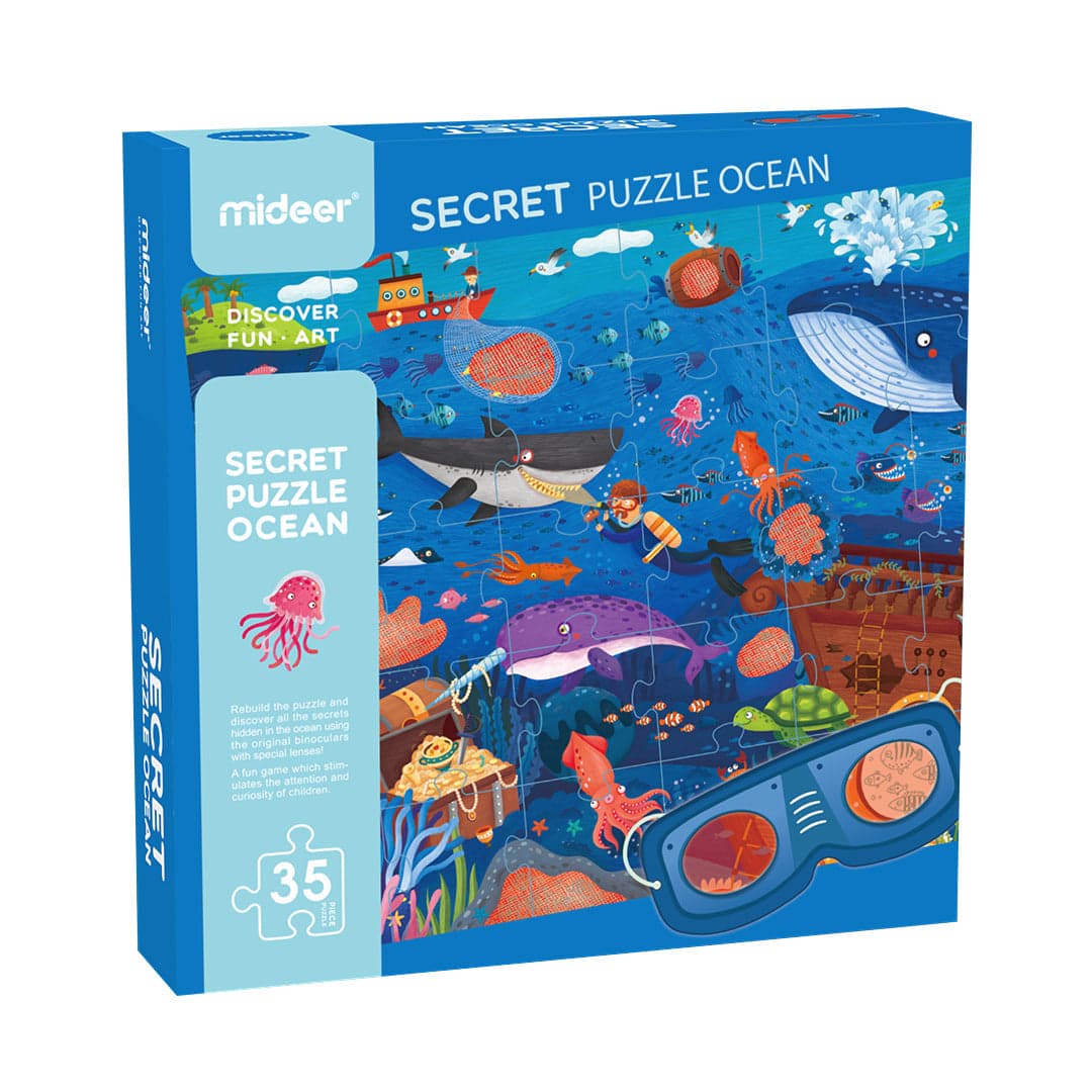 Mideer. Secret Puzzle. Ocean