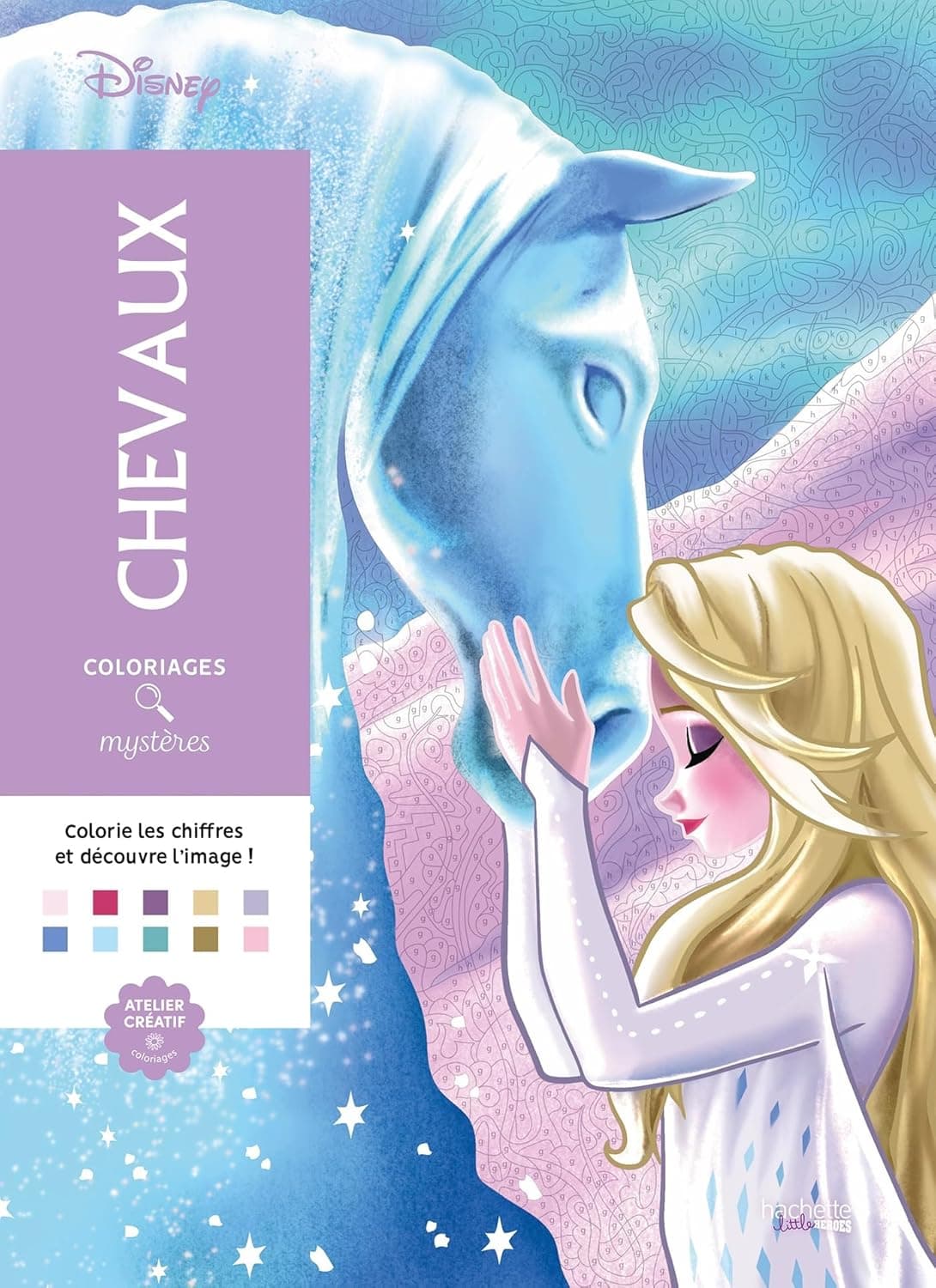 Coloriages Mysteres Disney. Chevaux