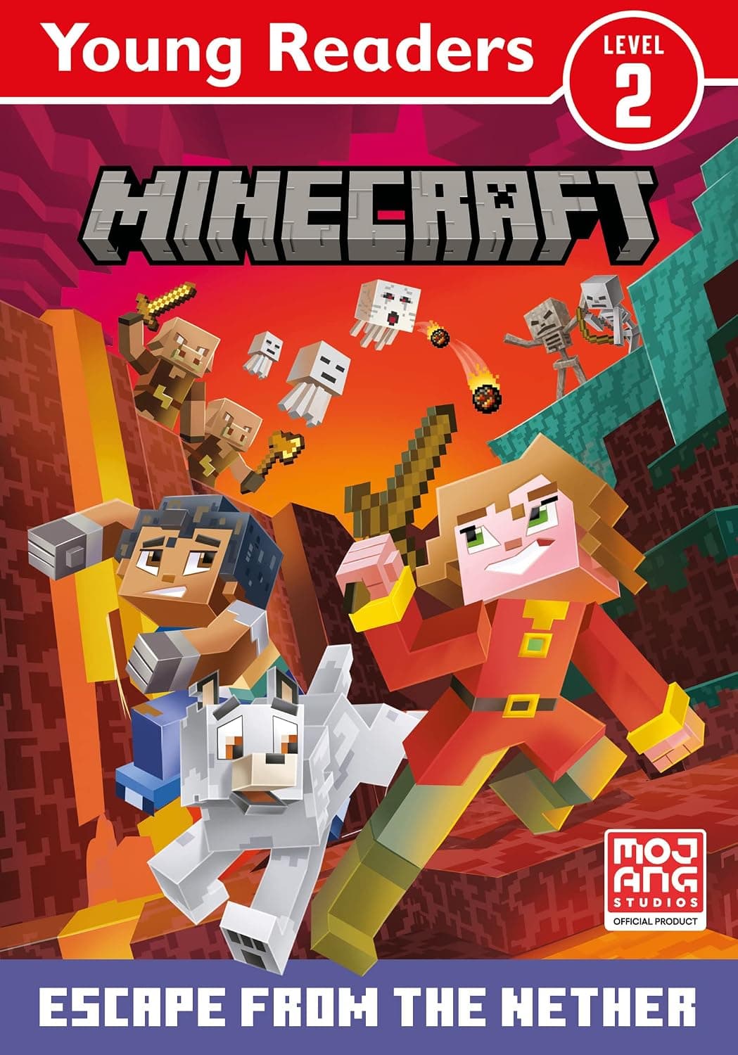 Minecraft. Young Readers. Level 2. Escape from the Nether!