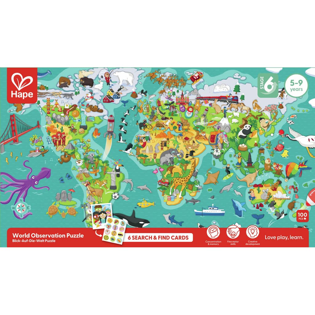 World Tour Puzzle HAPE
