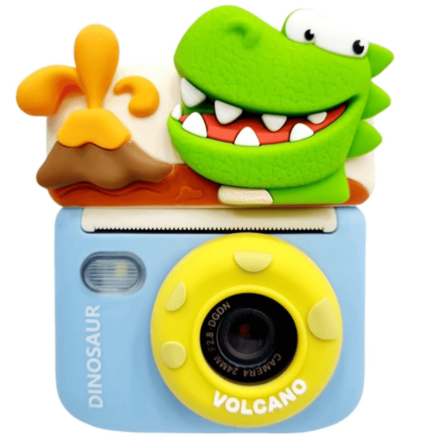 Print Camera. Free Painting. Dinosaur