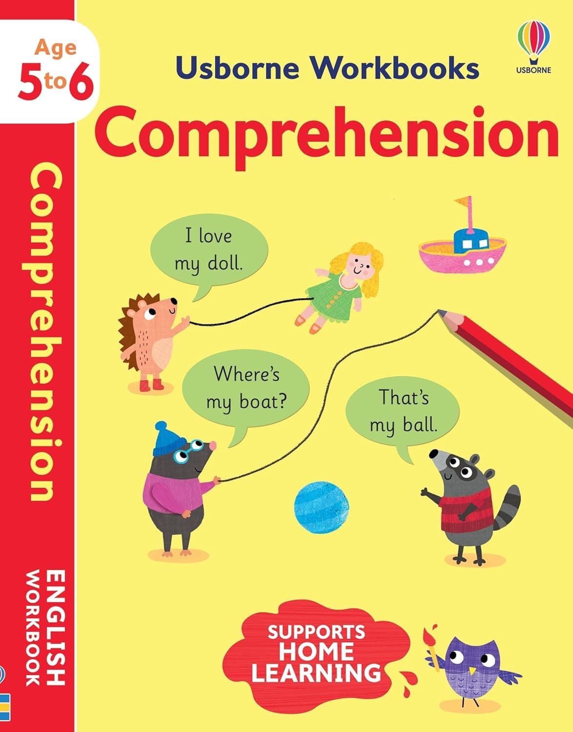 Comprehension. Usborne Workbooks 5-6