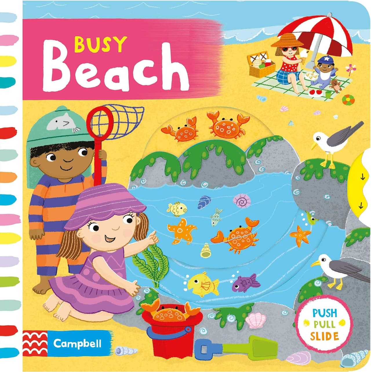 Campbell. Busy Beach