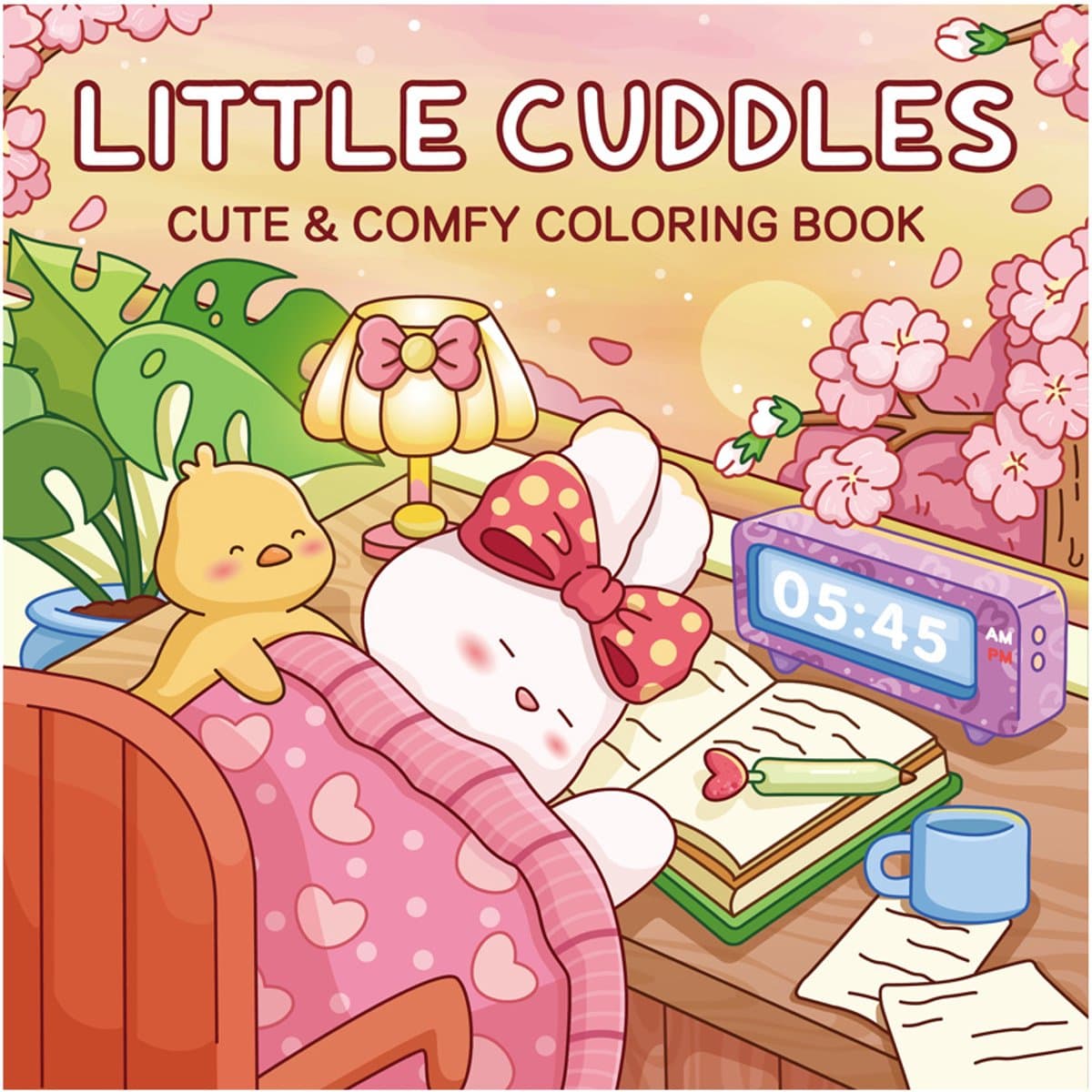 Little Cuddles. Раскраска