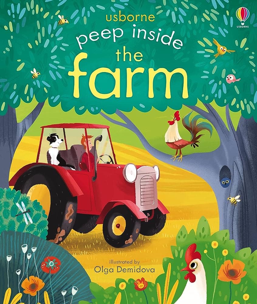 The farm- Peep inside (Usborne)