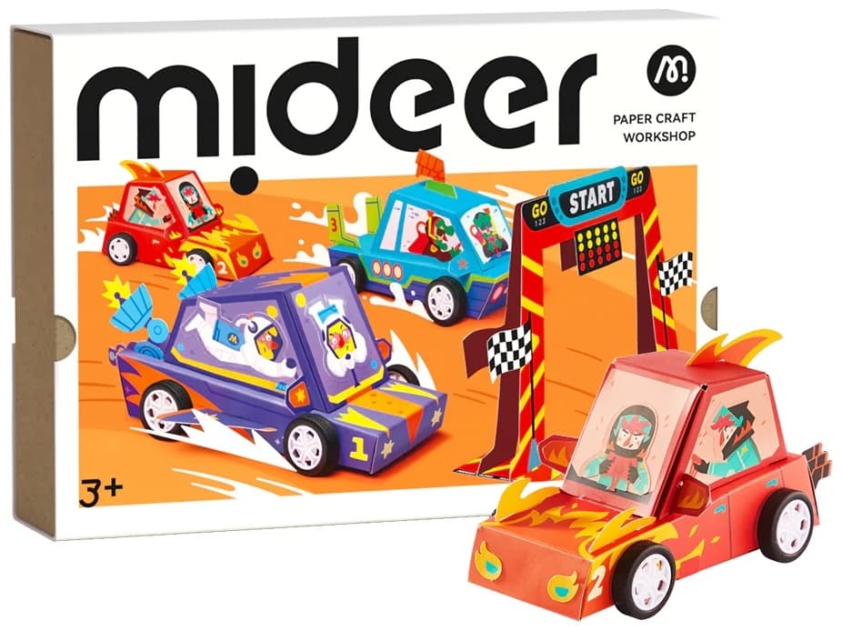 Mideer. Paper Craft Workshop. Dream Racer