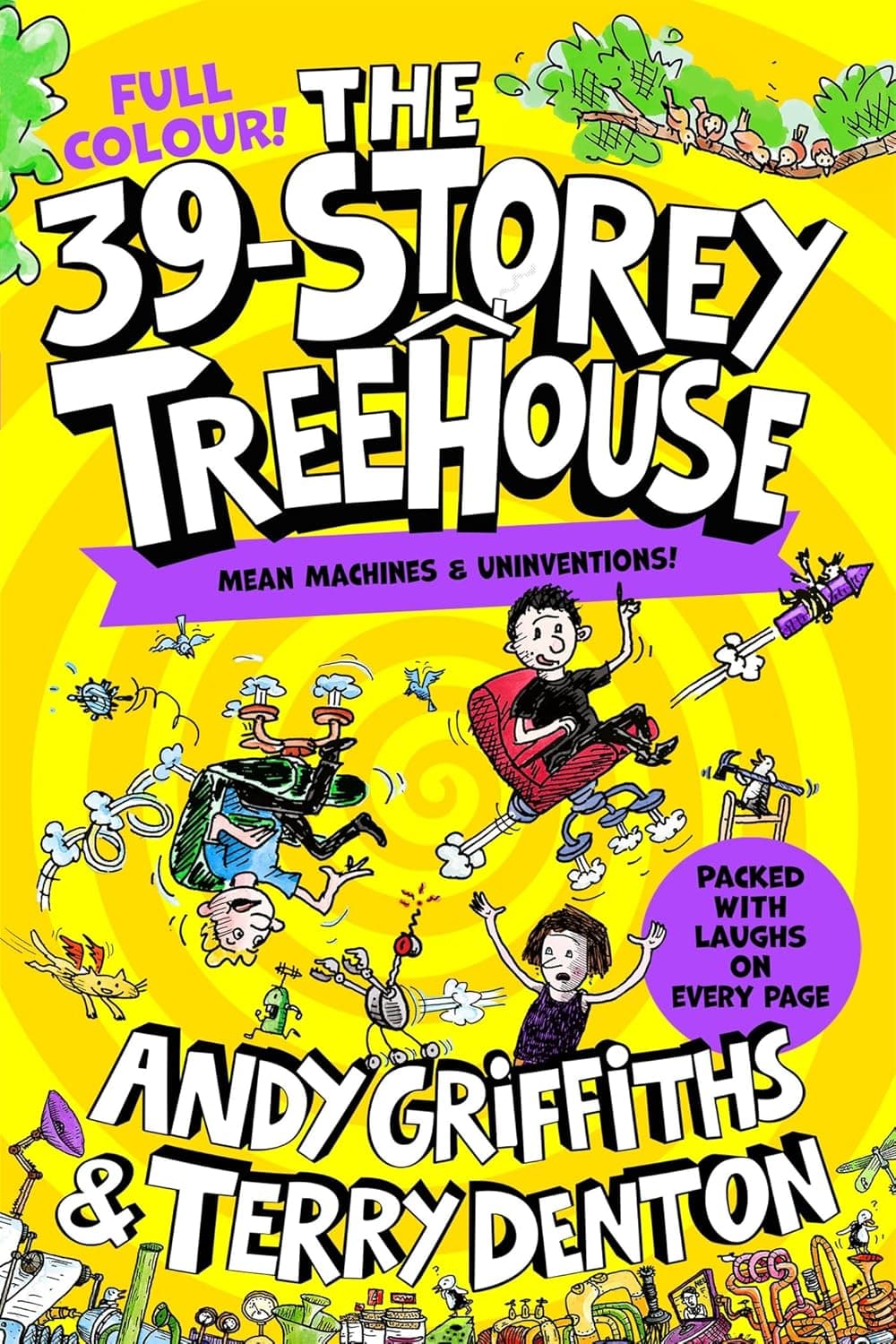 The 39-Storey Treehouse. Mean Machines and Un-inventions