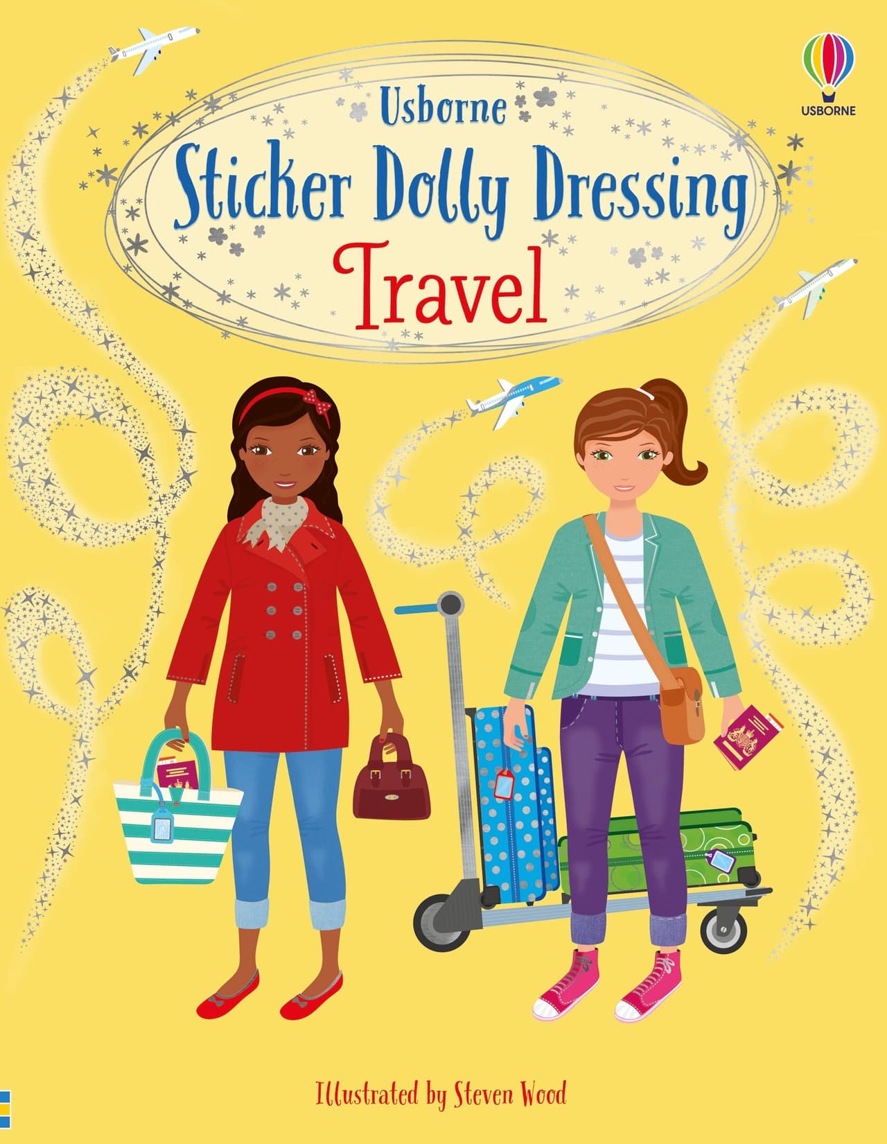 Sticker Dolly Dressing. Travel