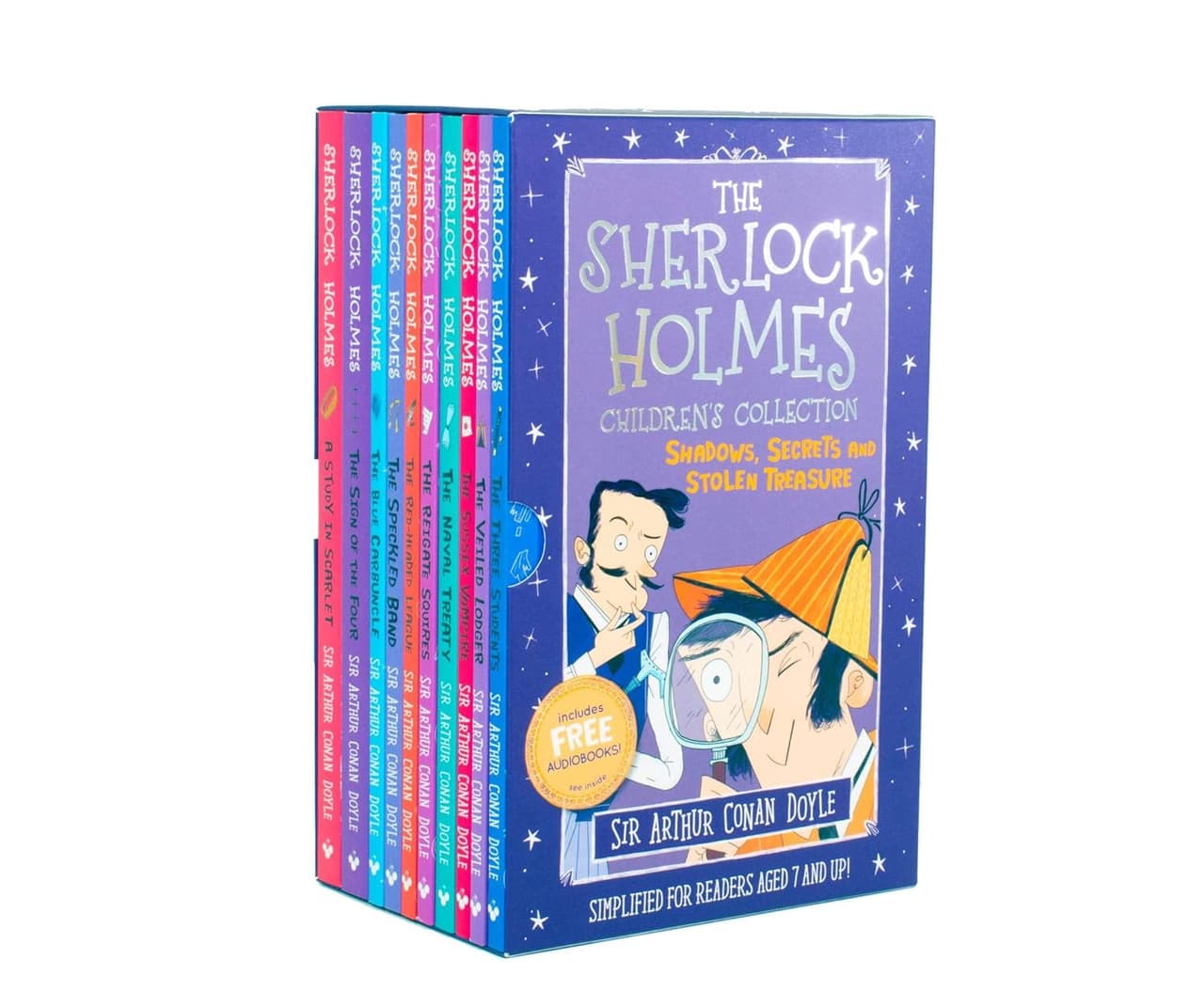 The Sherlock Holmes Children's Collection. Shadows, Secrets and Stolen Treasure (фиолетовый)