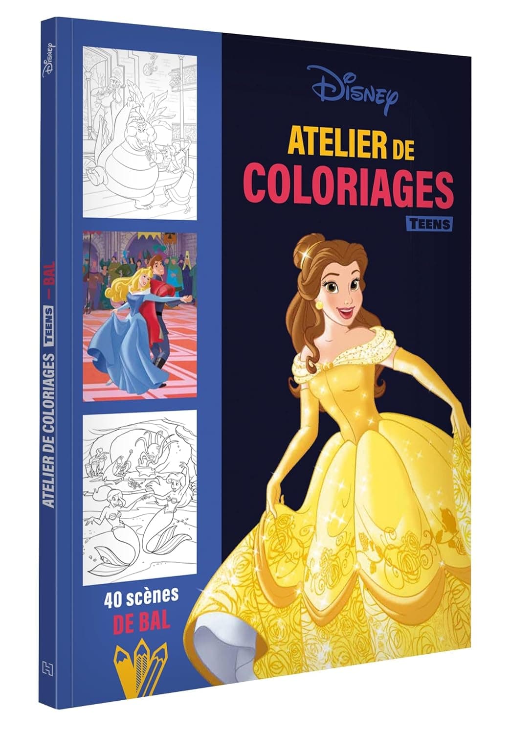Disney Teens. Atelier De Coloriages. Scenes De Bal