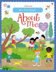 About me - First Sticker book (Usborne)