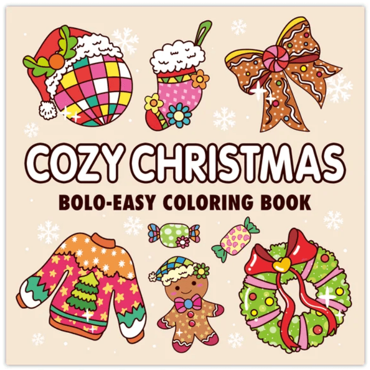 Cozy Christmas. Раскраска