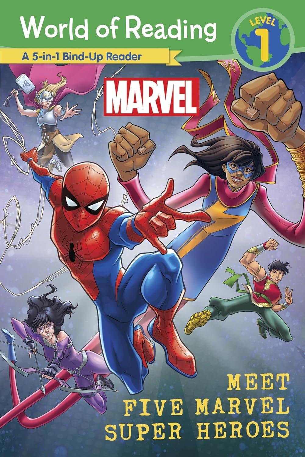 Avengers. World of Reading. Meet Five Marvel Super Heroes. Level 1
