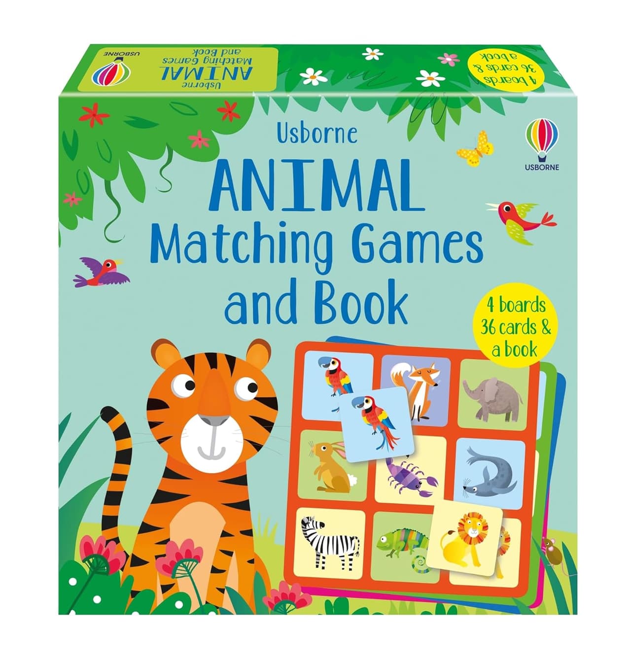 Animal Matching Games + Book
