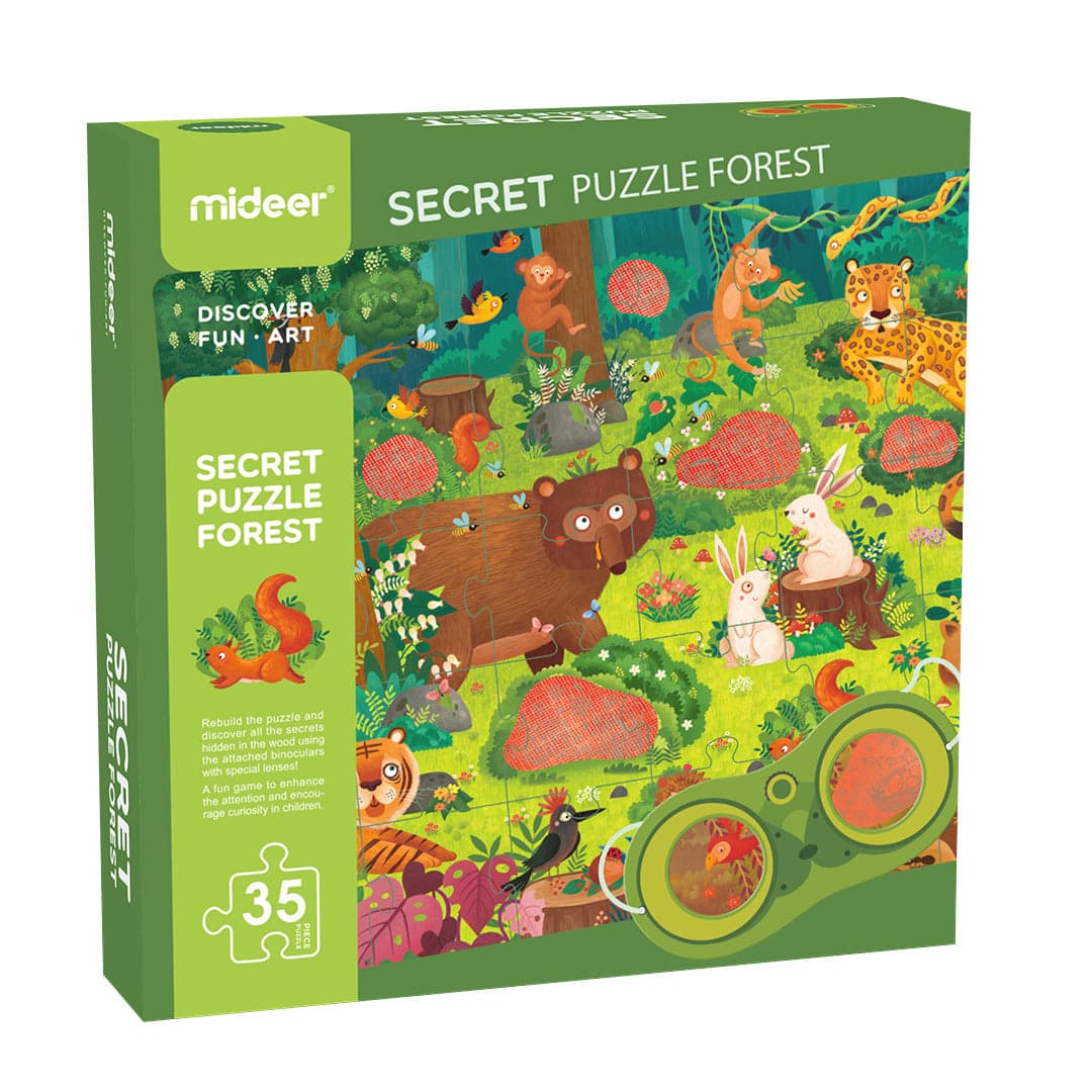 Mideer. Secret Puzzle. Forest