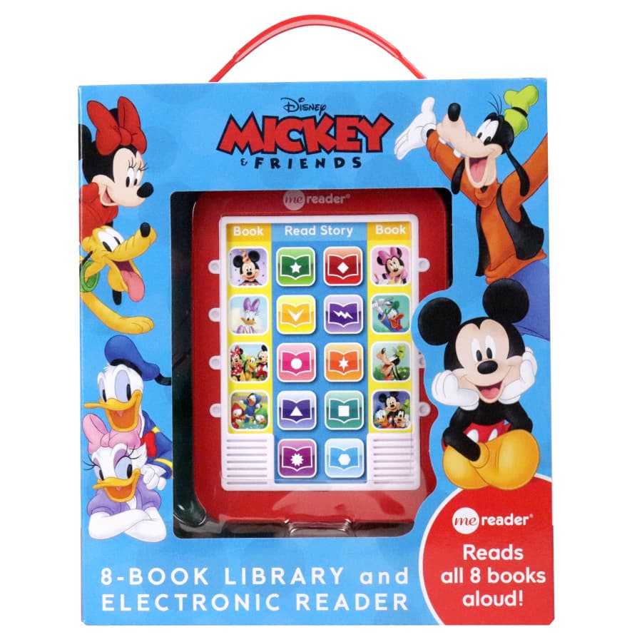 Disney Mickey and Friends. 8-Book Library and Electronic Reader Set. Me Reader