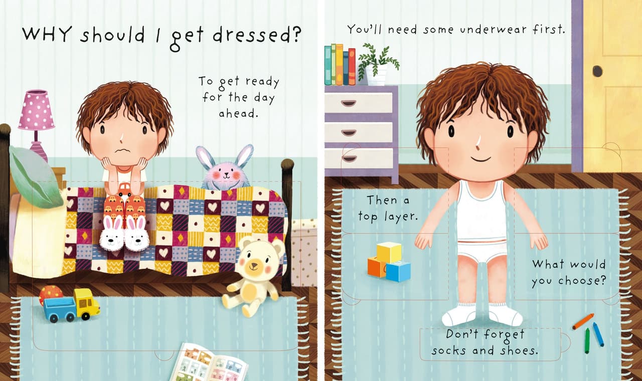 Very First Q&A. Why should I get dressed?