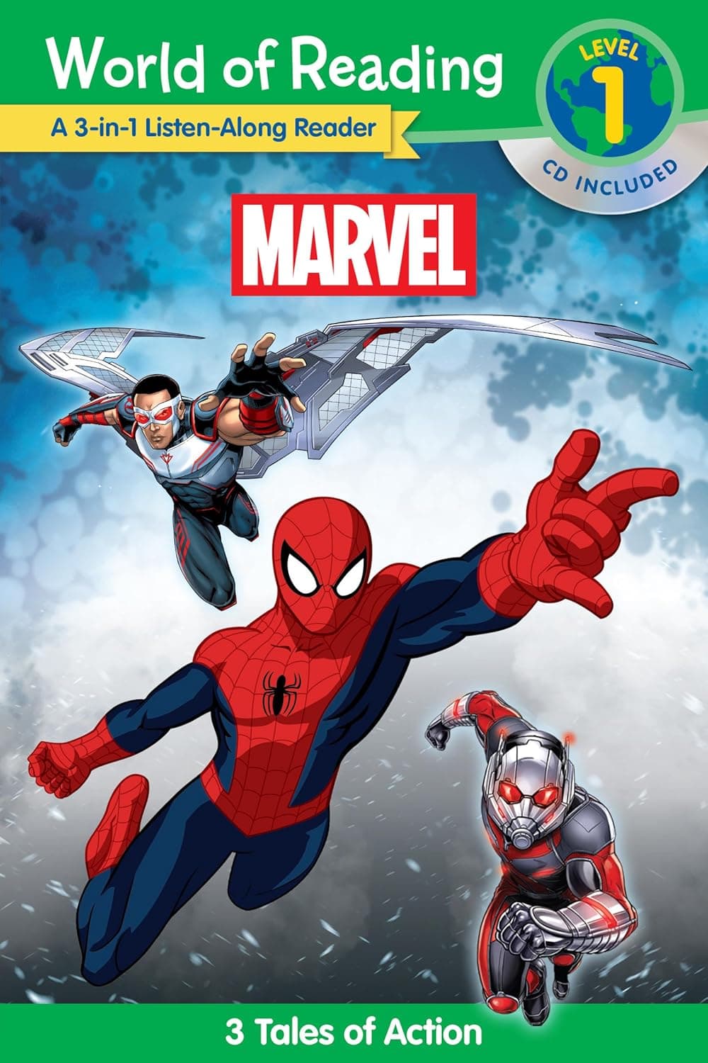Marvel. World of Reading. 3-in-1 Listen-Along Reader. Level 1