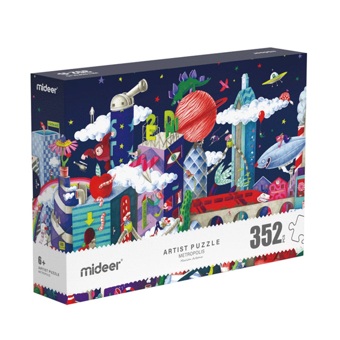 Mideer. Artist Puzzle. Metropolis. 352 pcs