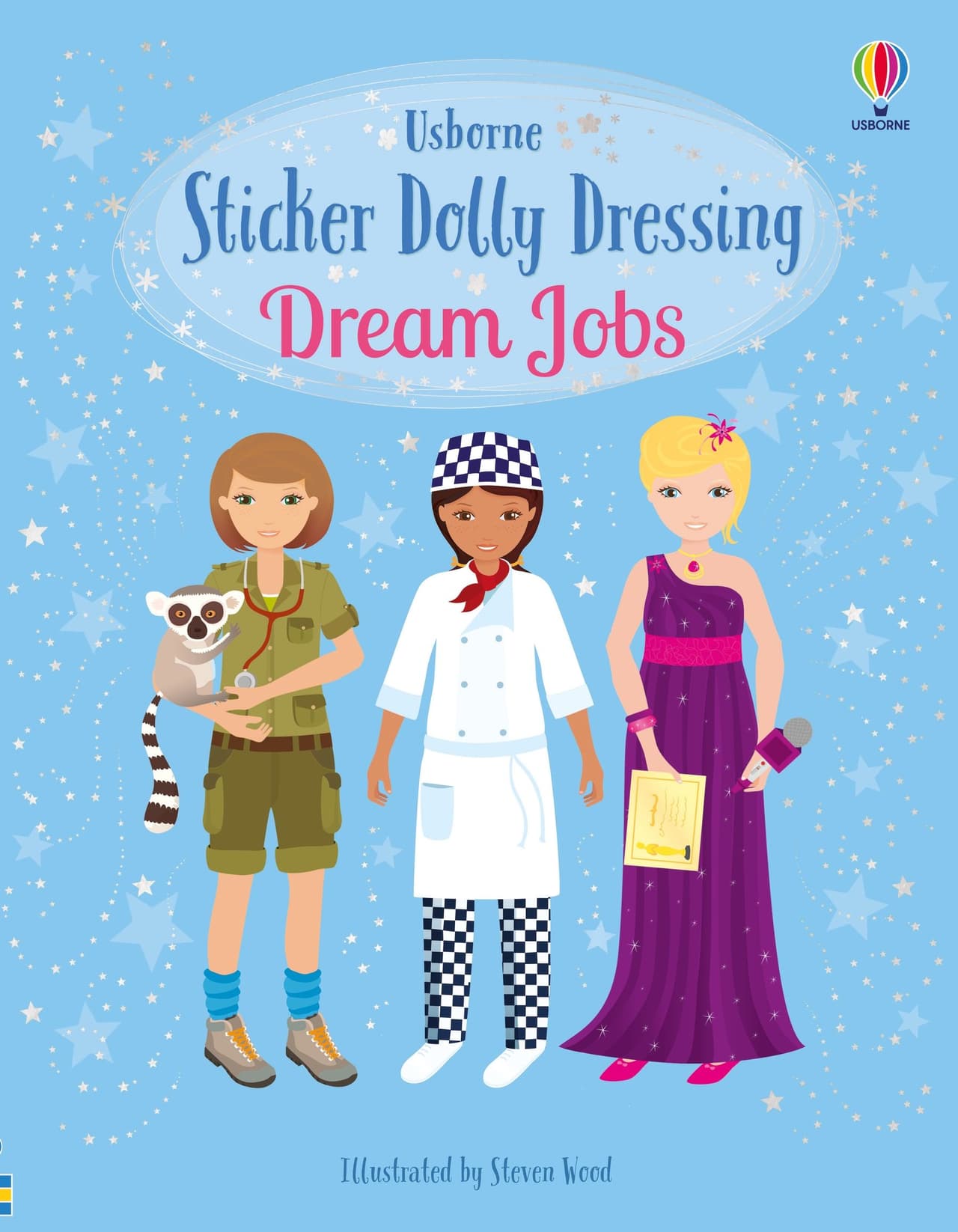 Sticker Dolly Dressing. Dream Jobs