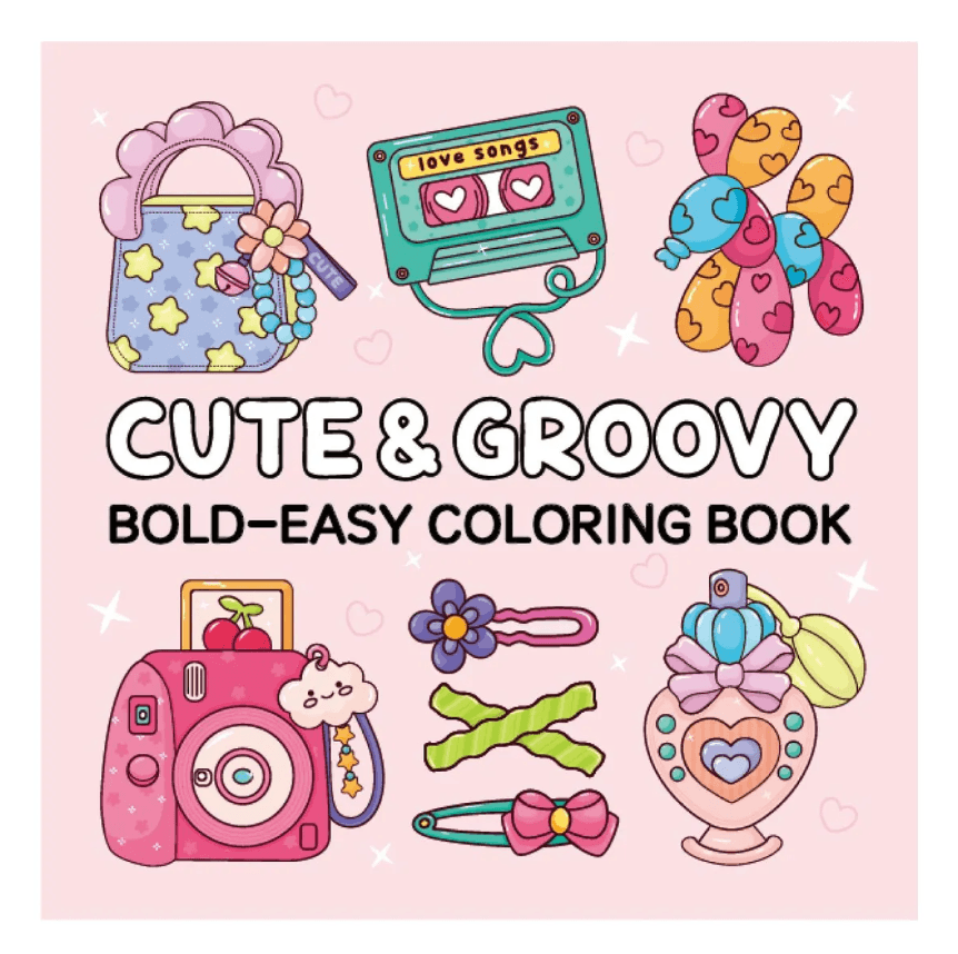 Cute&Groovy. Раскраска