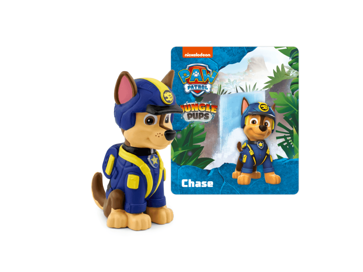 Chase. Jungle Pups. Paw Patrol. Tonies
