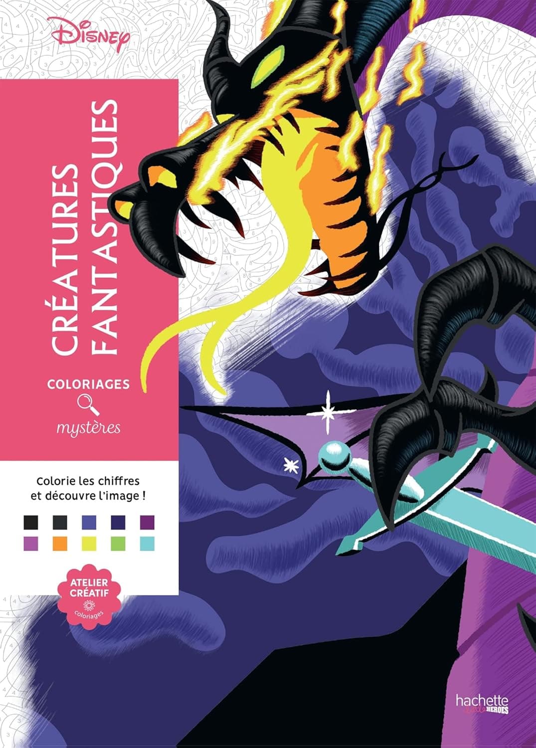 Coloriages Mysteres Disney. Creatures Fantastiques