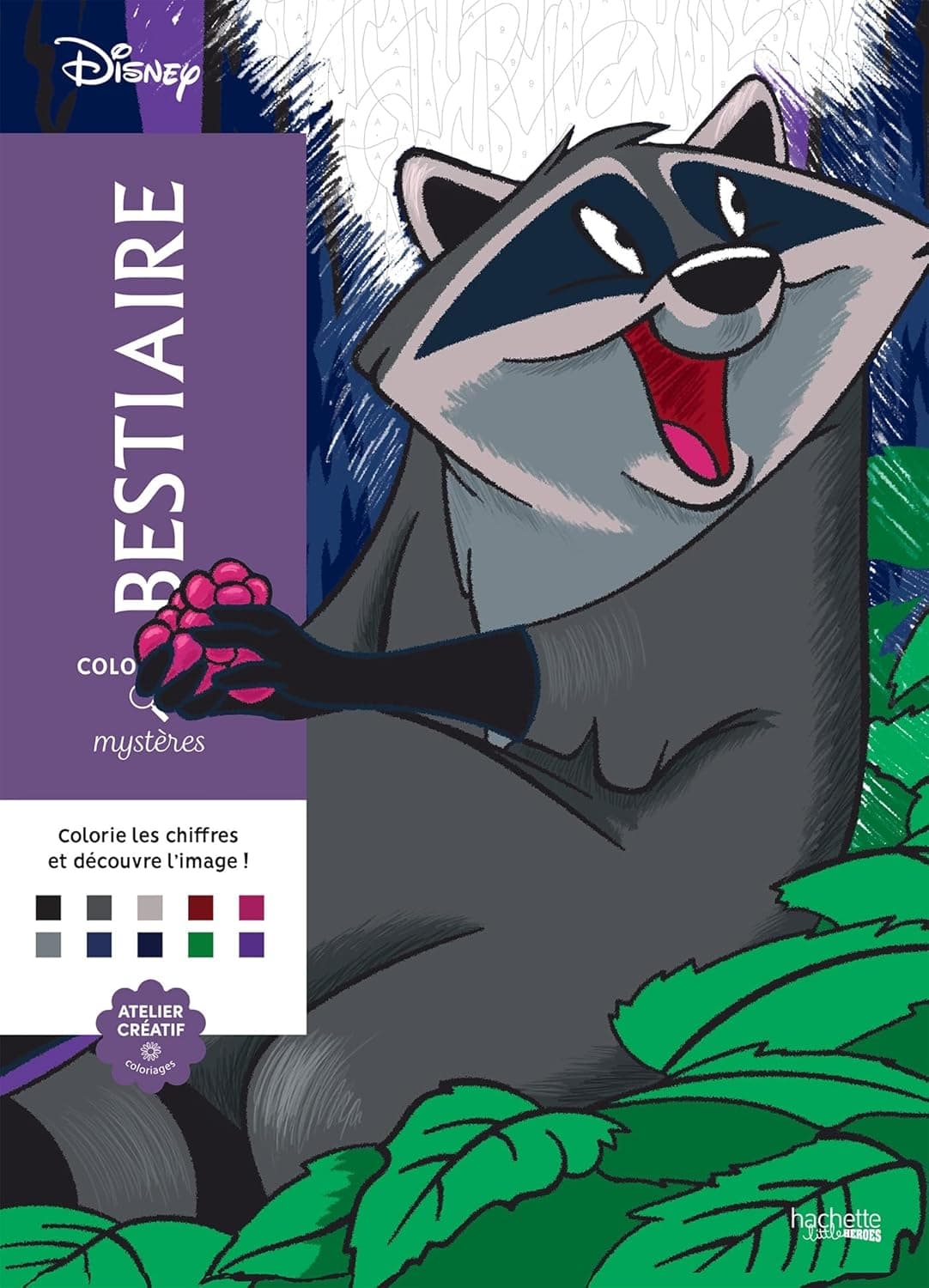 Coloriages Mysteres Disney. Bestiaire
