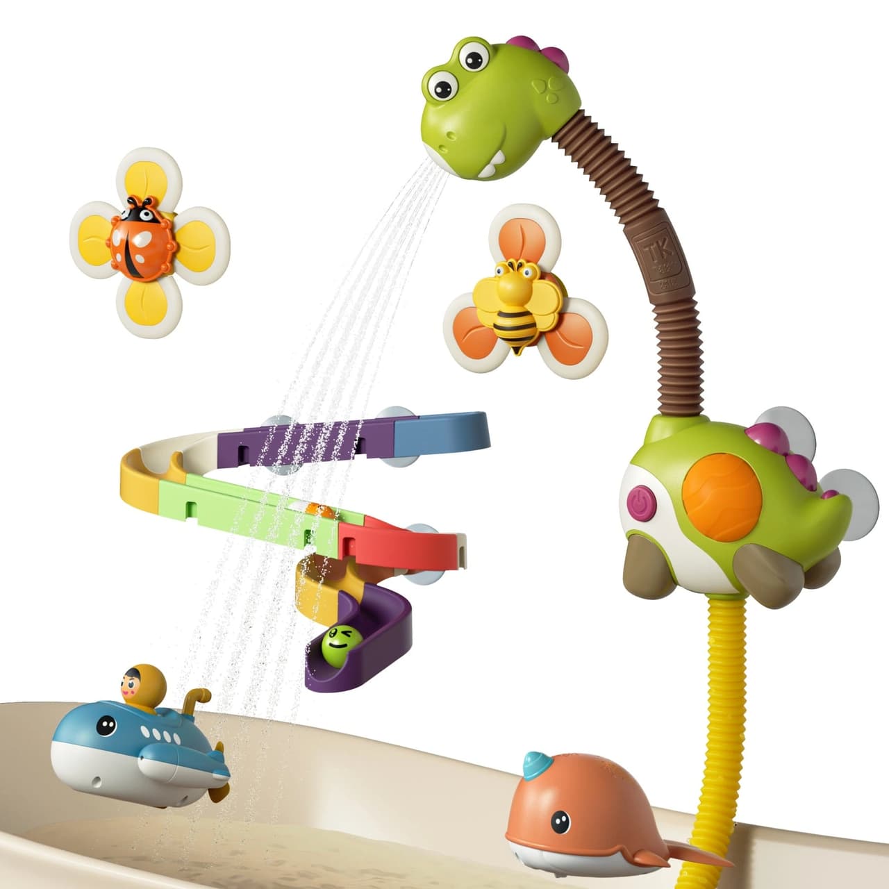 Animal Shower Toys Set. (Dino)
