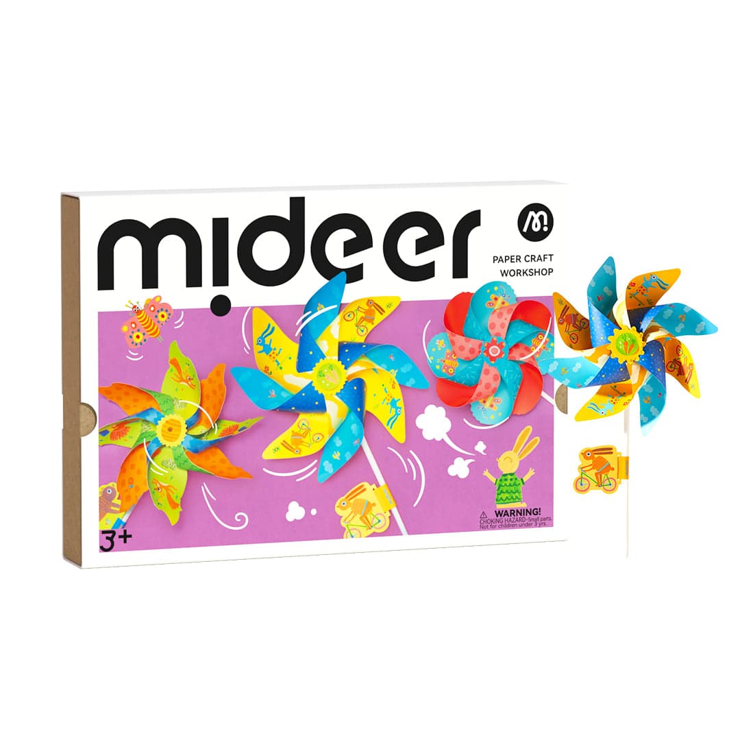 Mideer. Paper Craft Workshop. Windmill Kingdom