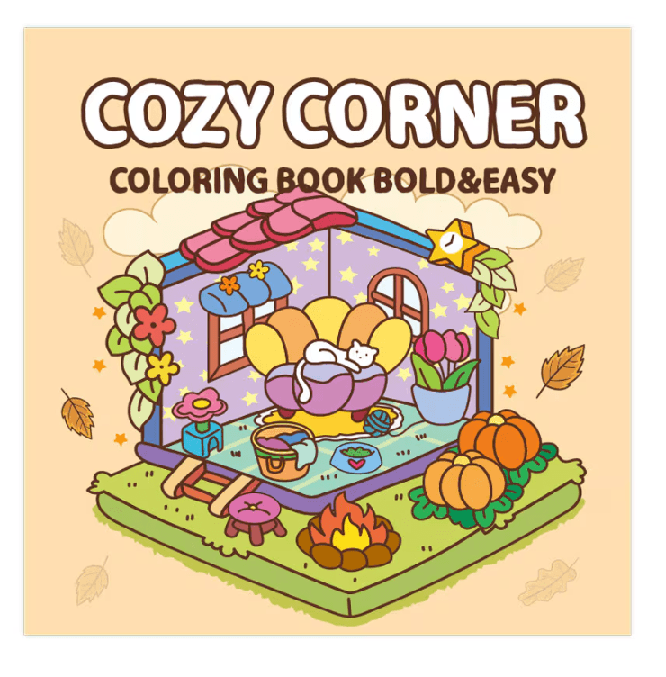 Cozy Corner. Раскраска