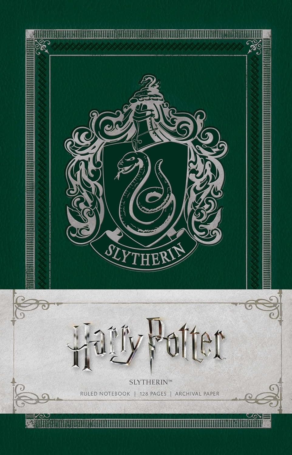 Harry Potter. Slytherin Ruled Notebook / Q-2