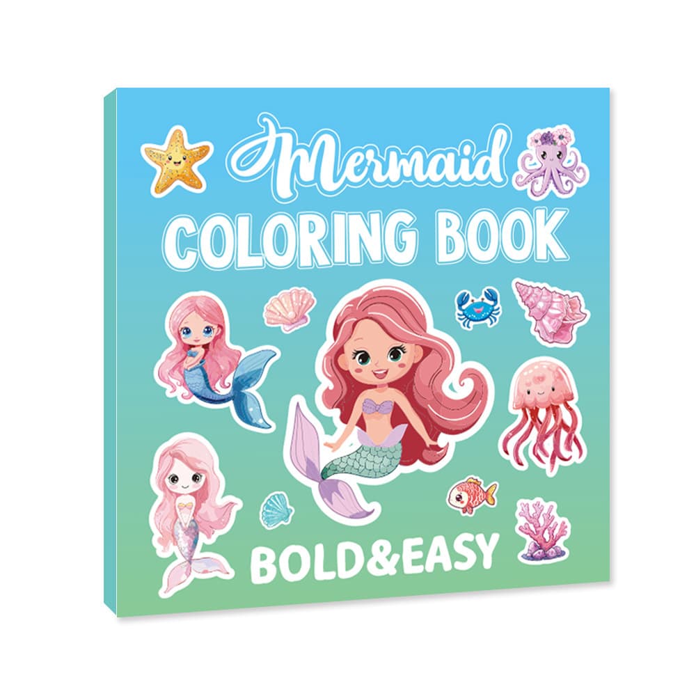 Mermaid. Раскраска