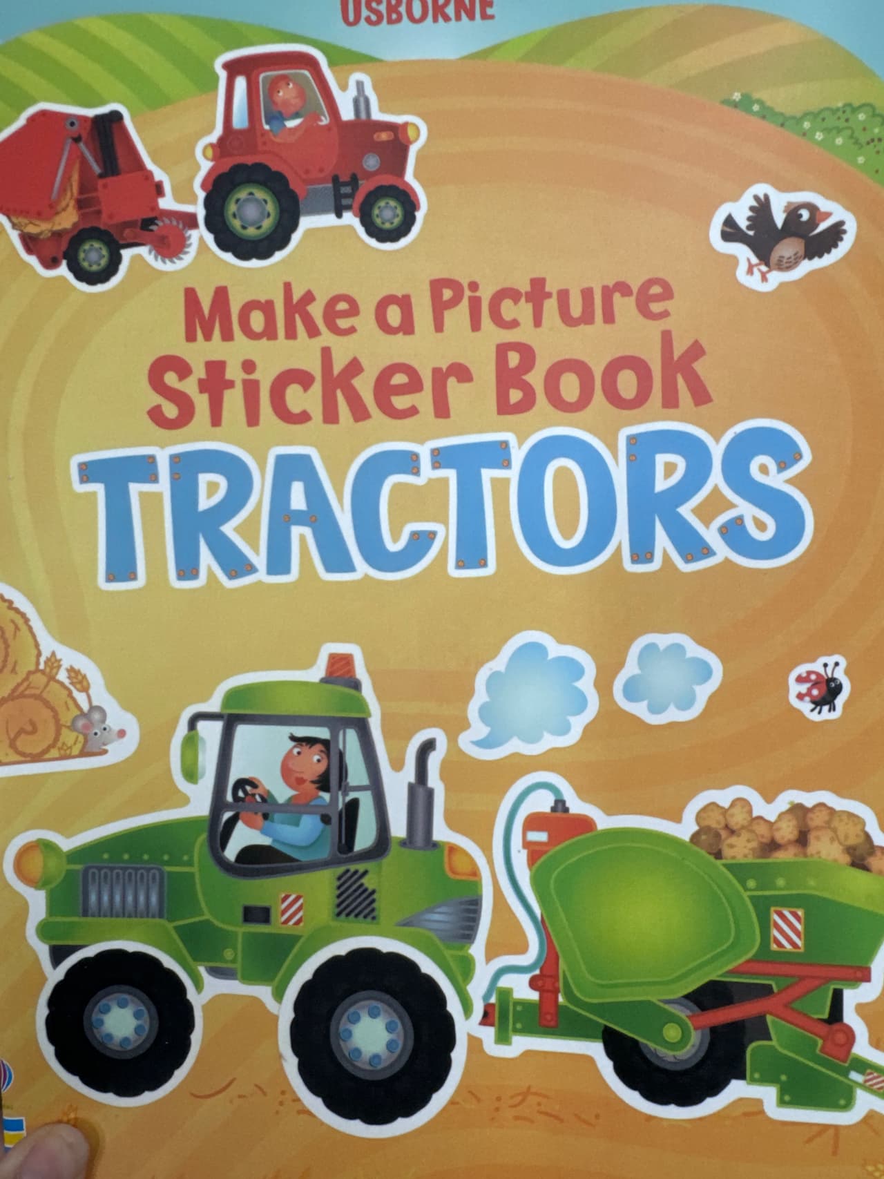 Tractors (Make a Picture Sticker book)
