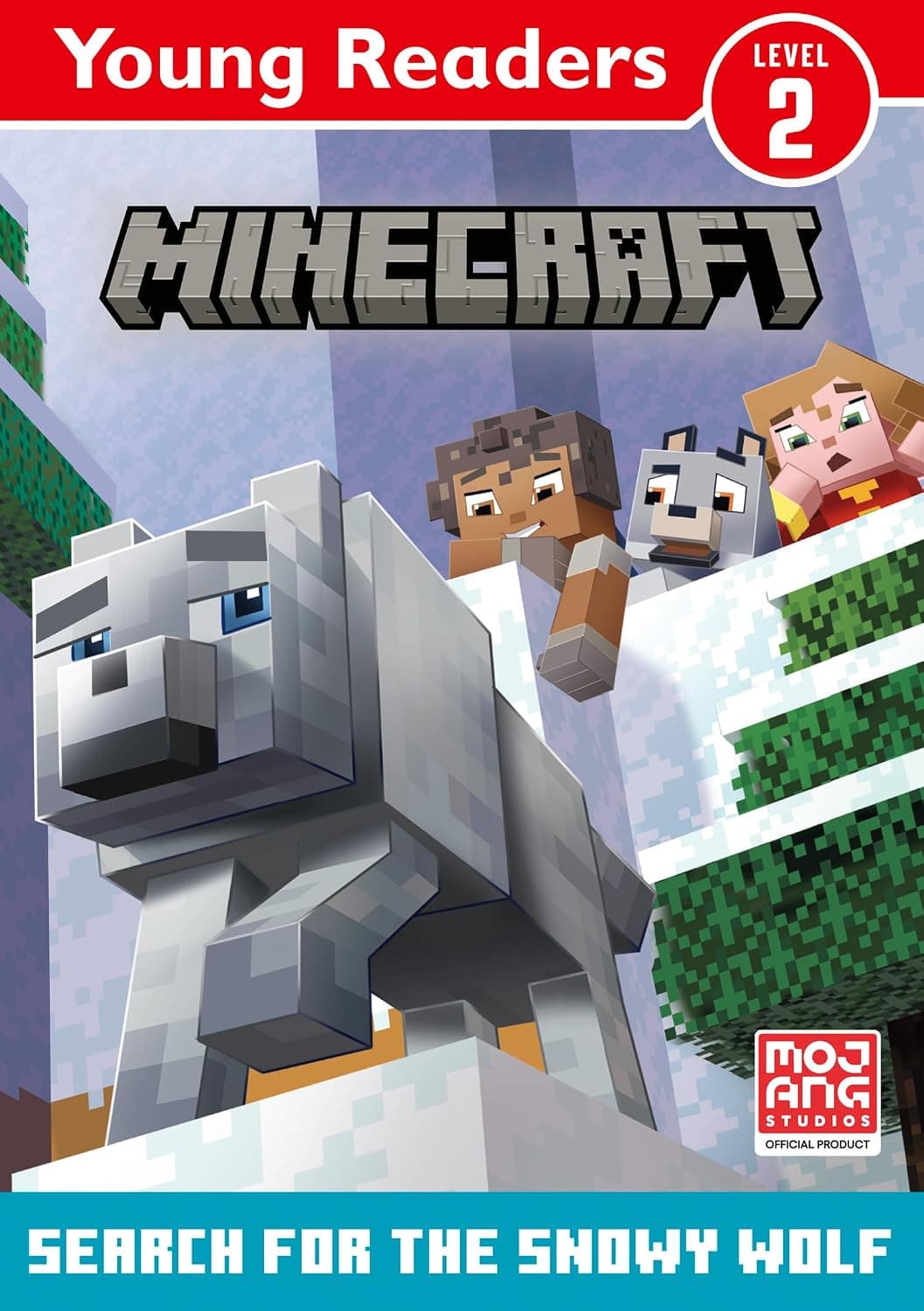 Minecraft. Young Readers. Level 2. Search for the Snowy Wolf
