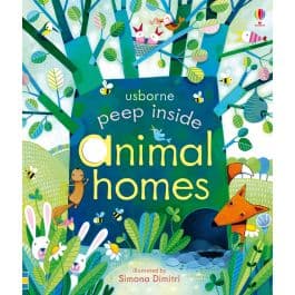 Animal homes - Peep inside (Usborne)