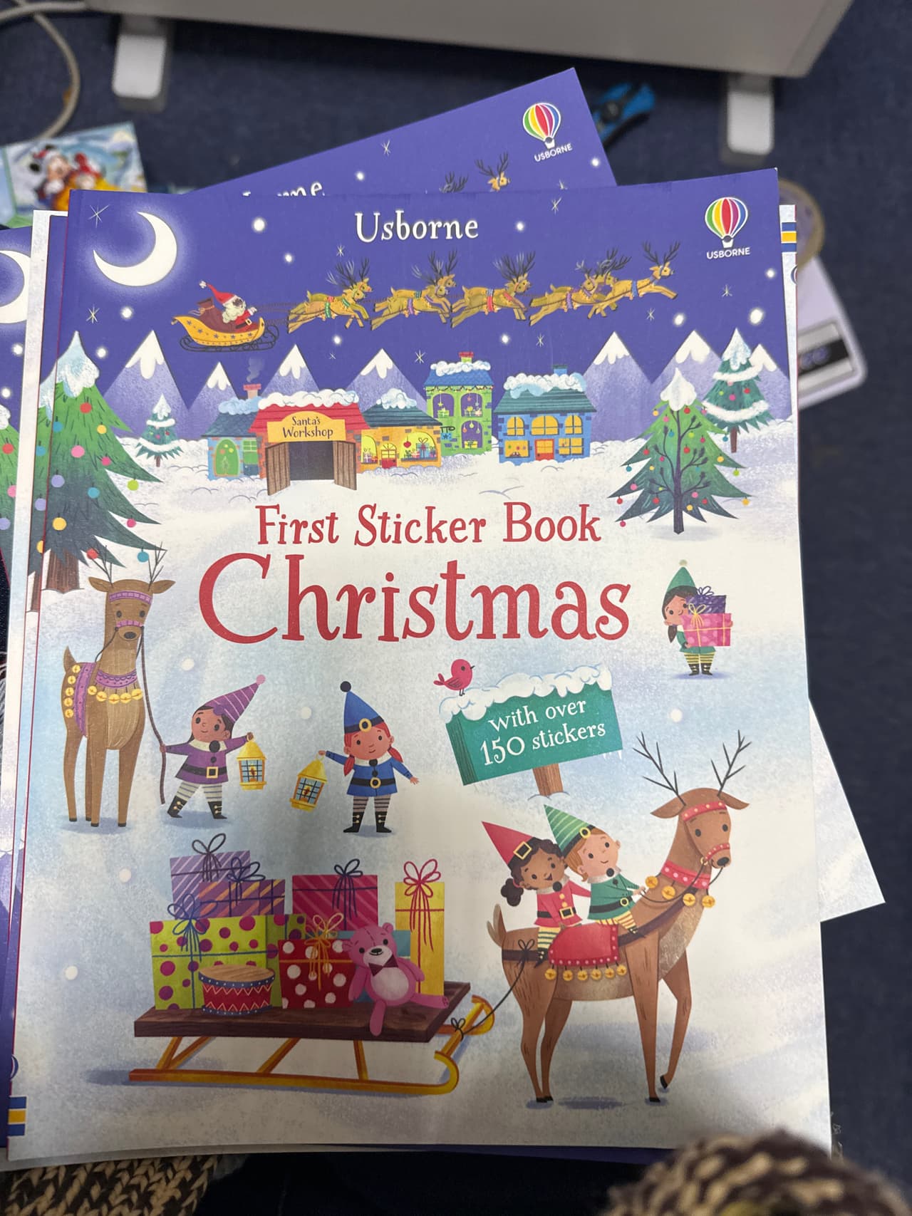 First Sticker Book. Christmas