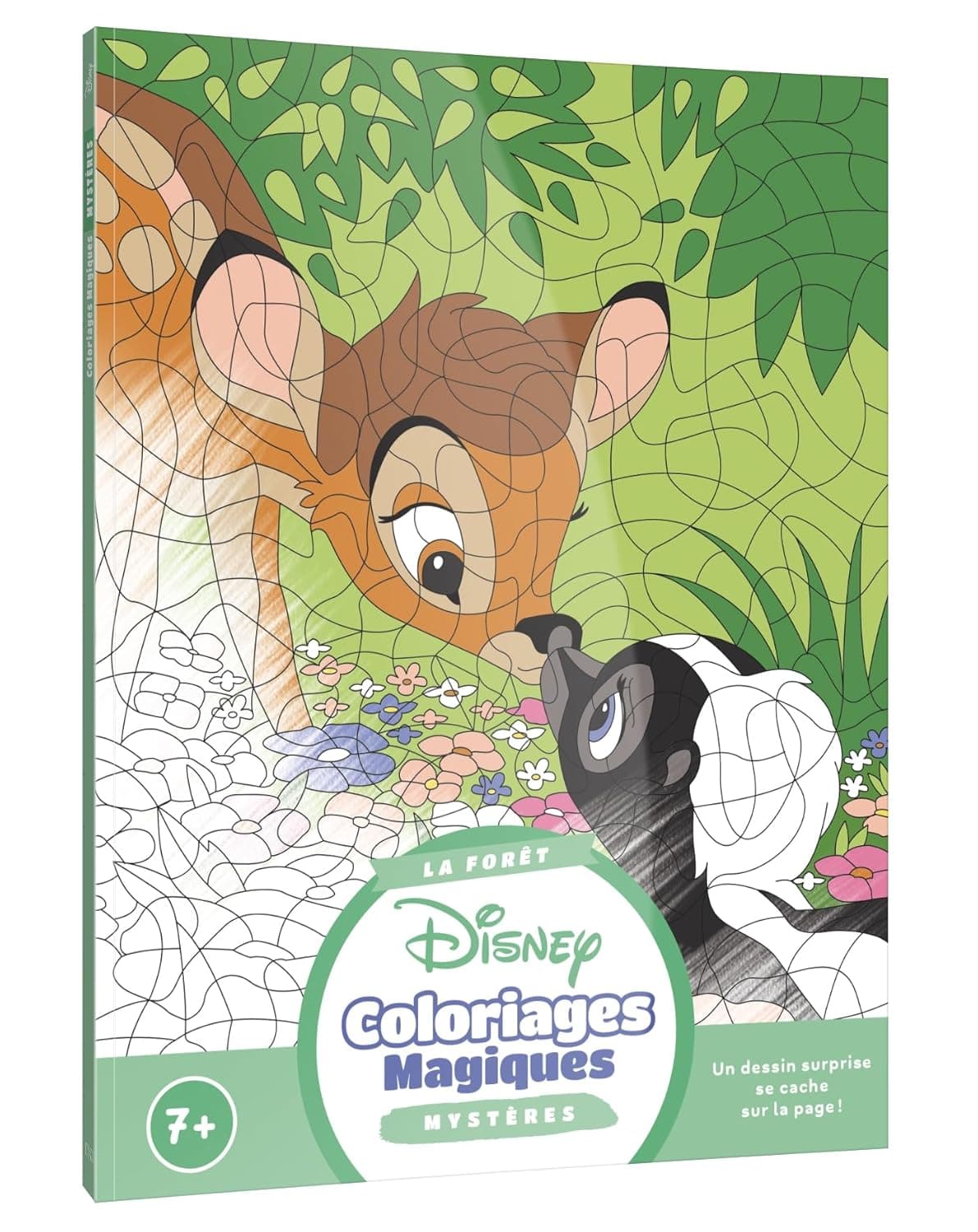 DISNEY - COLORIAGES MAGIQUES - MYSTERES (7+) - LA FORET