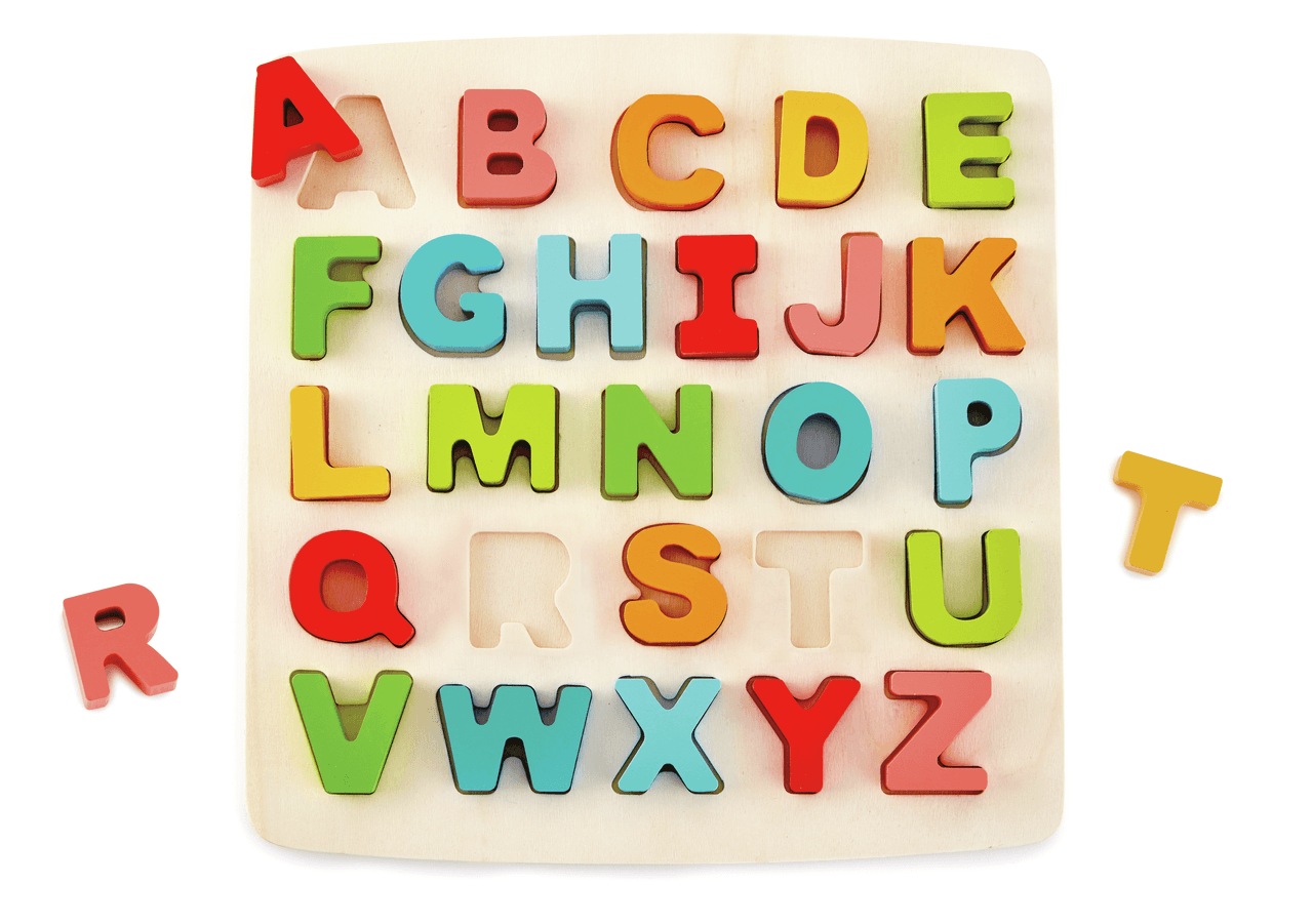 Hape. Chunky Alphabet Puzzle. 1551