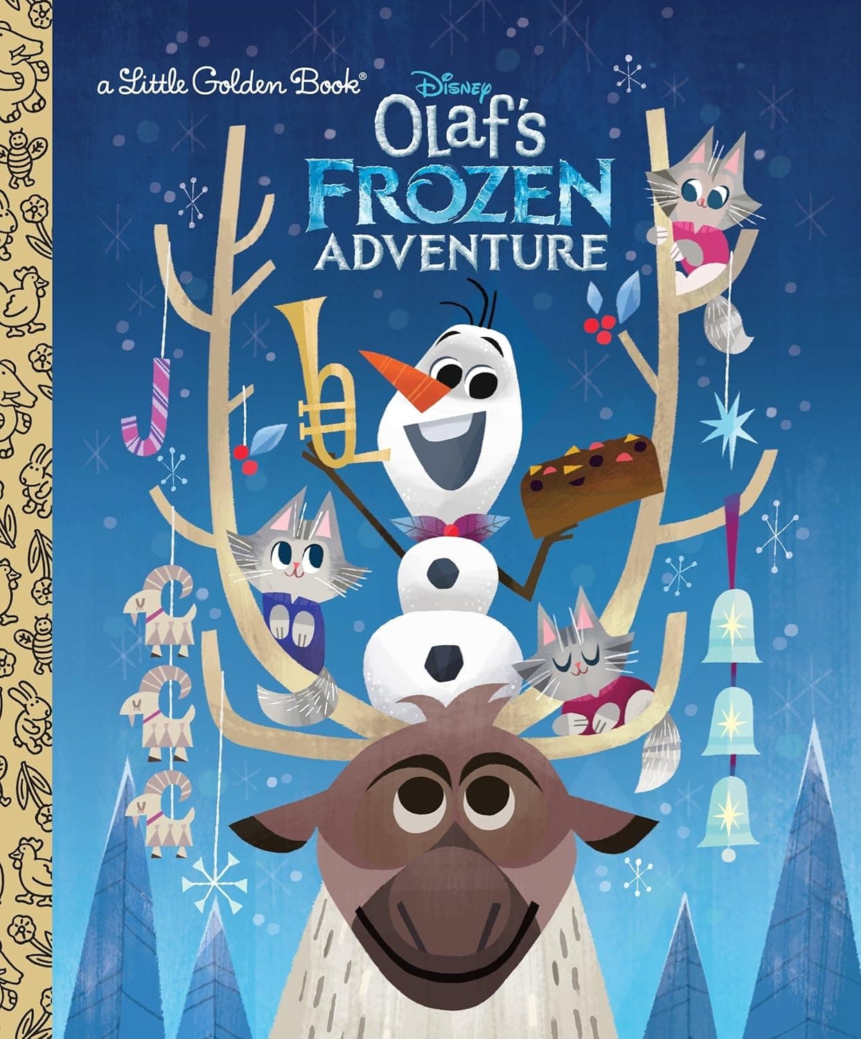 Olaf frozen adventure мини книга