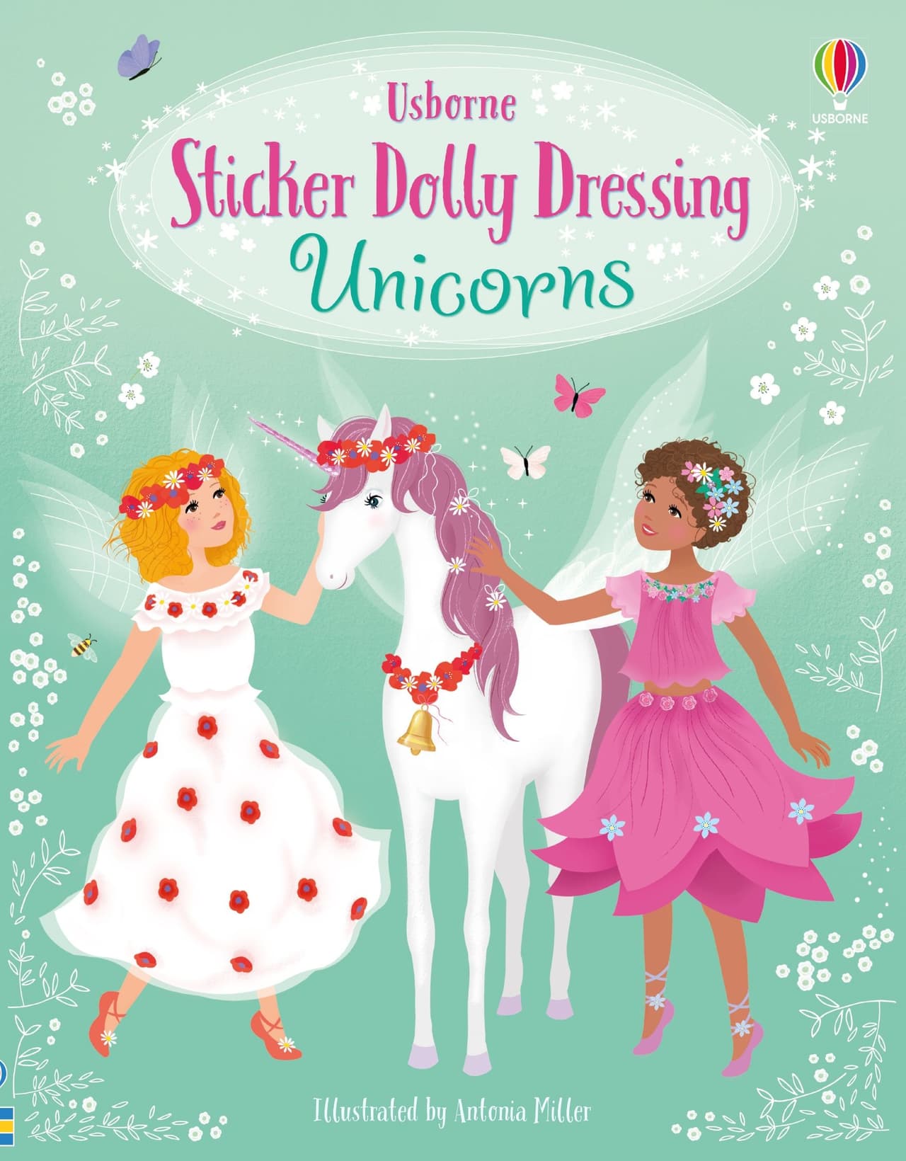 Sticker Dolly Dressing. Unicorns