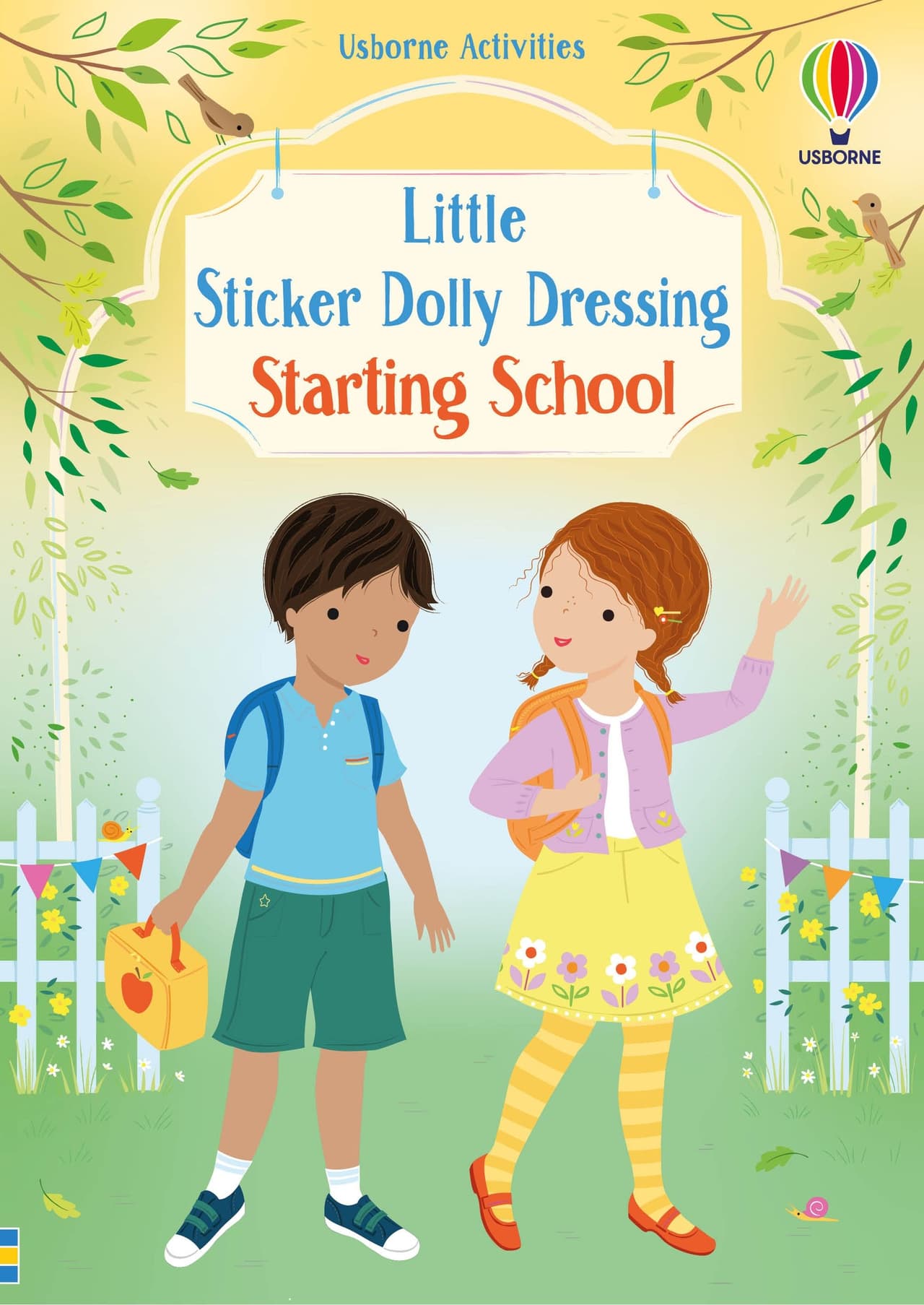 Little Sticker Dolly Dressing. Starting School