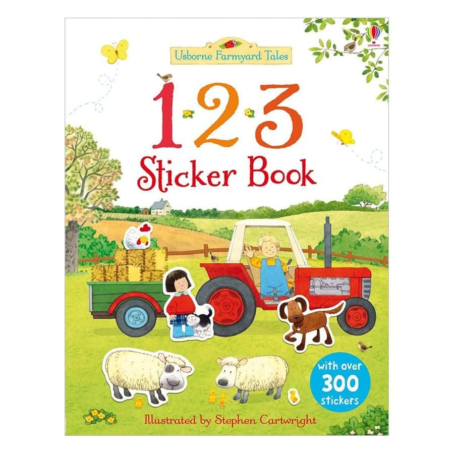 Usborne Farmyard Tales. 123 Sticker Book