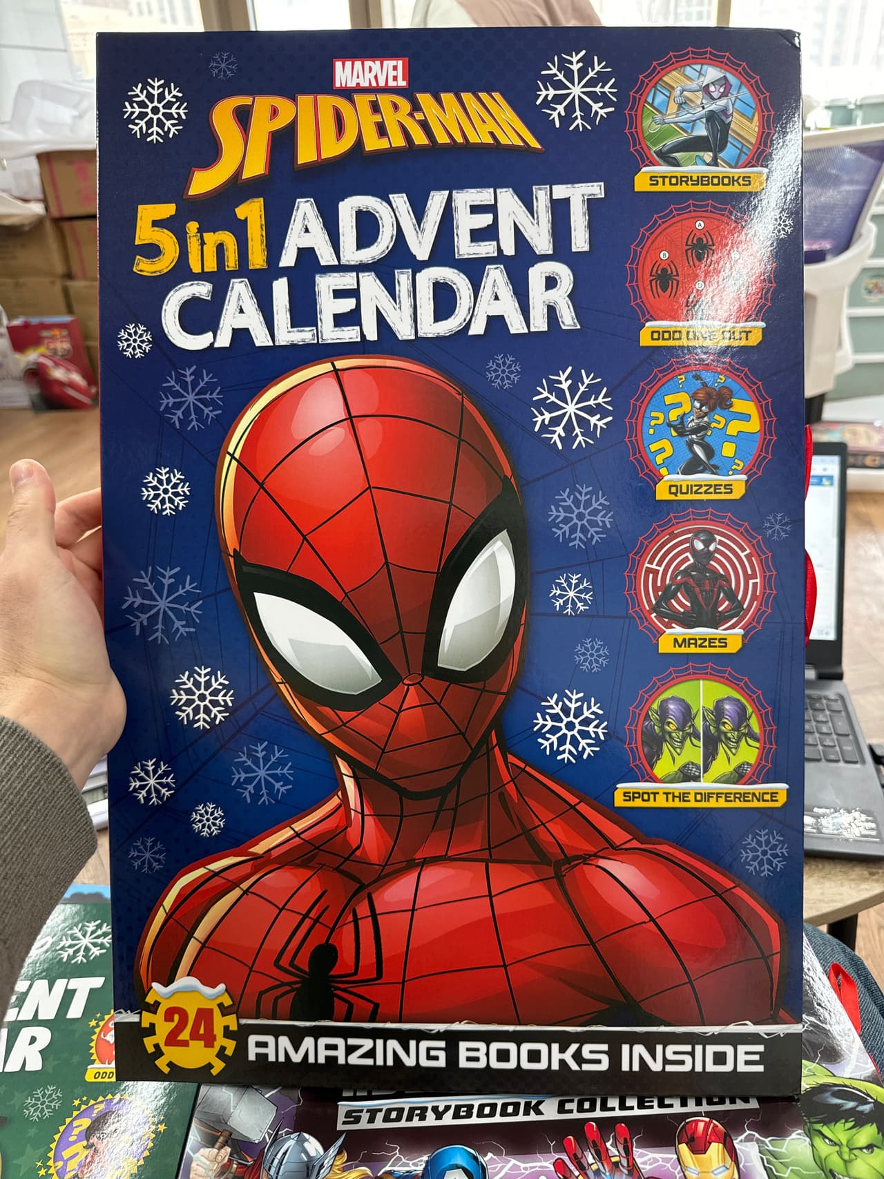 Spiderman 5 in 1 Advent Calendar