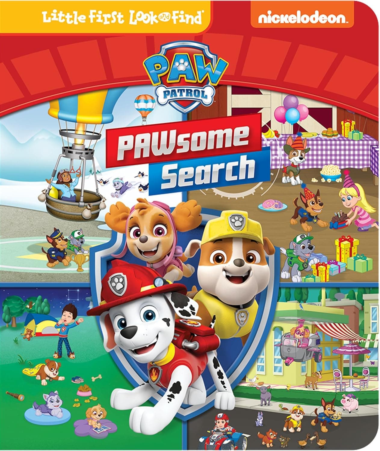 Nickelodeon PAW Patrol: PAWsome Search Little First Look and Find