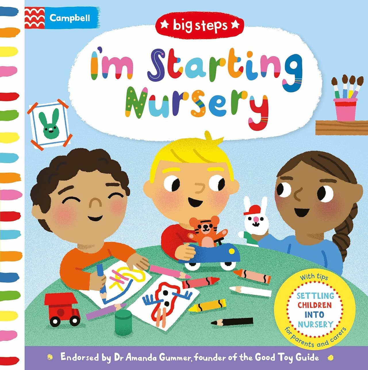 Big Steps. I'm Starting Nursery
